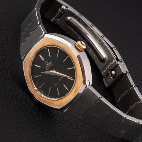 Montre Omega Constellation - Montre quartz en acier 58 Facettes TOT-02434