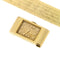 Montre Boucheron Reflet - Montre en or jaune 18 ct rectangulaire 58 Facettes 27256