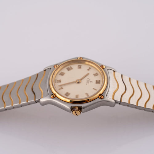 Montre Ebel Classic Wave - Montre 166901 en or jaune et acier 58 Facettes TOT-02433
