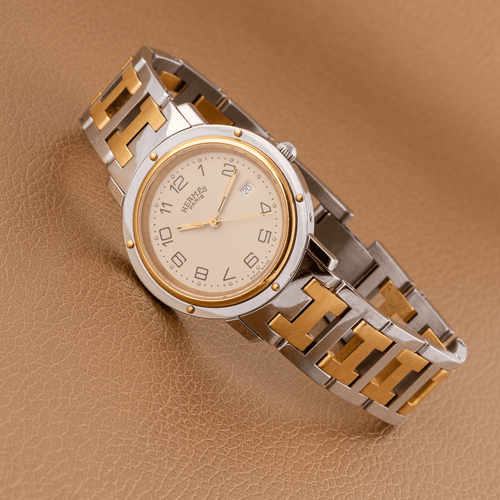 Hermès Clipper - CL3.440 watch in steel 58 Facettes TOT-02414