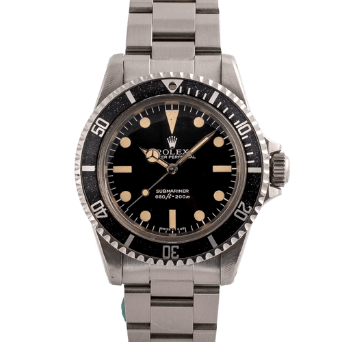 Montre Rolex Submariner No Date - Montre 5513 en acier 58 Facettes TOT-02394