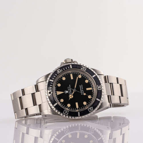Montre Rolex Submariner No Date - Montre 5513 en acier 58 Facettes TOT-02394
