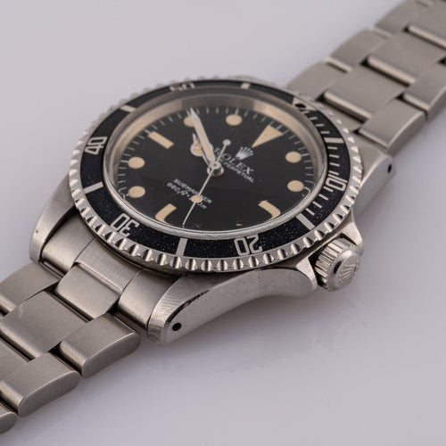 Montre Rolex Submariner No Date - Montre 5513 en acier 58 Facettes TOT-02394