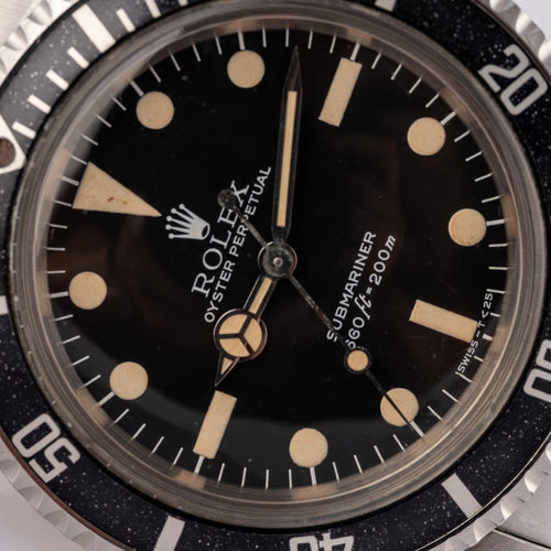 Montre Rolex Submariner No Date - Montre 5513 en acier 58 Facettes TOT-02394