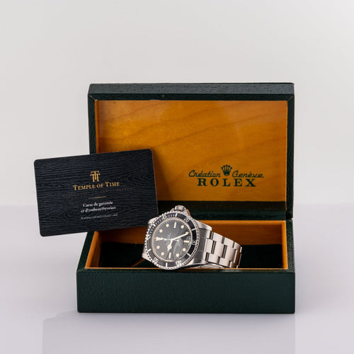 Montre Rolex Submariner No Date - Montre 5513 en acier 58 Facettes TOT-02394