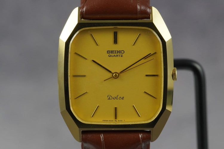 Montre Seiko Dolce - Montre Tonneau 5931-5300 58 Facettes TOT-11312
