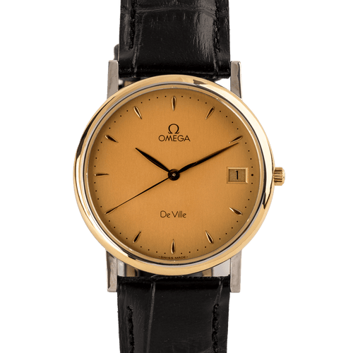 Montre Omega De Ville - Montre quartz or/acier 58 Facettes TOT-02254