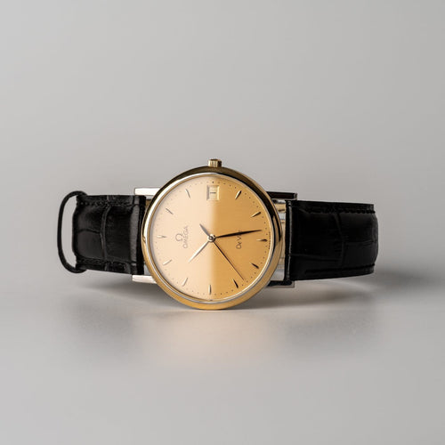 Montre Omega De Ville - Montre quartz or/acier 58 Facettes TOT-02254