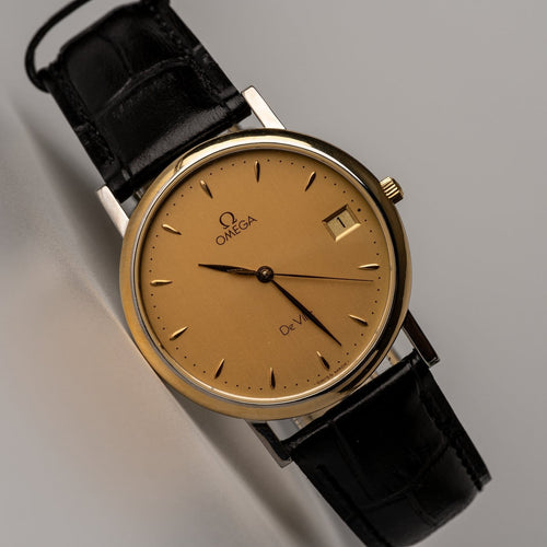 Montre Omega De Ville - Montre quartz or/acier 58 Facettes TOT-02254