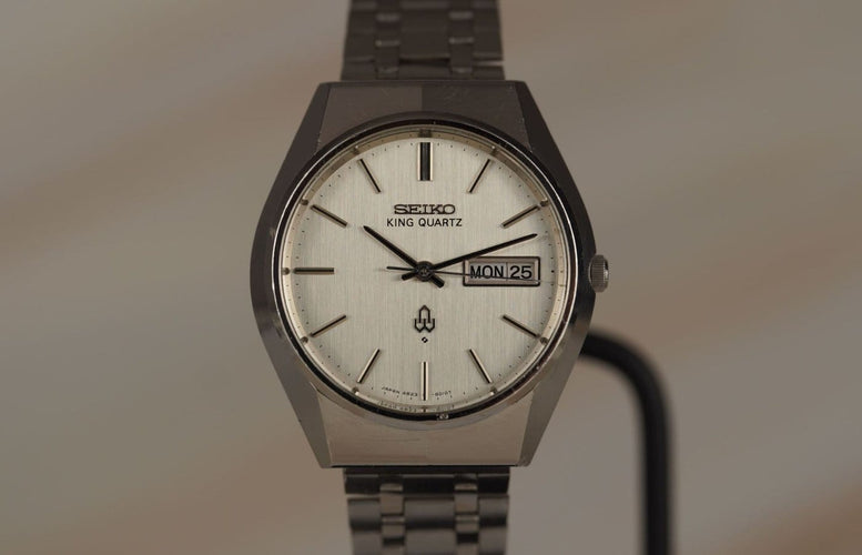 Montre Seiko King Quartz - Montre unisexe en acier 58 Facettes TOT-11080