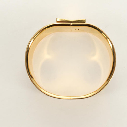 Hermès Zatrzask - metalowa bransoletka bangle z nadrukowaną emalią 58 Facettes q8b78hsd8k