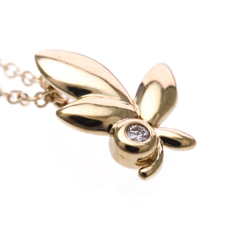 Tiffany & Co. Paloma Picasso - Přívěsek Olive Leaf z růžového zlata a diamantu 58 Facettes vt9tesv8ru