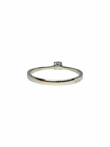 56 Prsten Soliter od 18K belog zlata i dijamanta 58 Facettes 2207