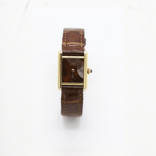 Cartier Tank Must - Watch in silver-gilt 58 Facettes MON-3108-001