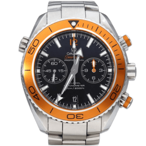 Montre Omega Seamaster - Montre Planet Ocean Co-Axial en acier 58 Facettes MT47747