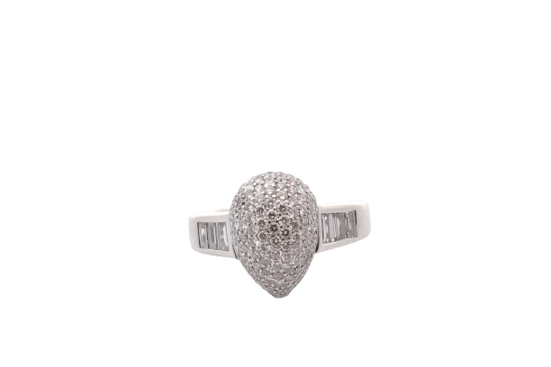 Bague 60 Bague - Diamants en or 18k 58 Facettes 27706dv