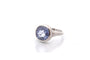 Bague 55 Bague saphir de Ceylan 7,71 ct en platine 58 Facettes 27656-27470