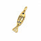 Pendentif Pendentif poisson articulé en or jaune laqué bleu 58 Facettes 37815