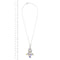 Collier Collier - Pendentif en or blanc 18 kt avec diamants et pierres précieuses 58 Facettes 25768