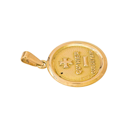 Pendentif Augis - Pendentif médaille d'amour en or jaune 58 Facettes 5749855CN