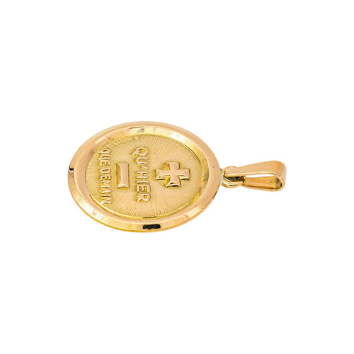 Pendentif Augis - Pendentif médaille d'amour en or jaune 58 Facettes 5749855CN