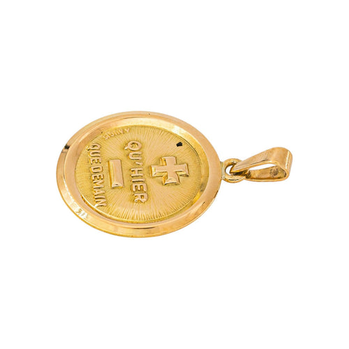 Pendentif Augis - Pendentif médaille d'amour en or jaune 58 Facettes 5749855CN