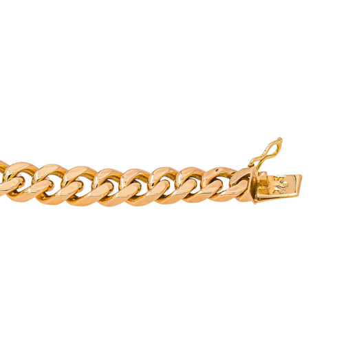 Collier Collier maille gourmette en or rose 58 Facettes 5760114CN
