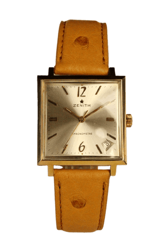 Zenith - Gold-plated Chronometer Watch 