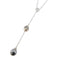Collier Collier - Double rang en or blanc 18 kt avec perles de Tahiti et diamants 58 Facettes 24122