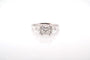Bague 52 Bague - Diamant taille princesse 0,92 ct F VS1 en or blanc 18k 58 Facettes 24992/24941
