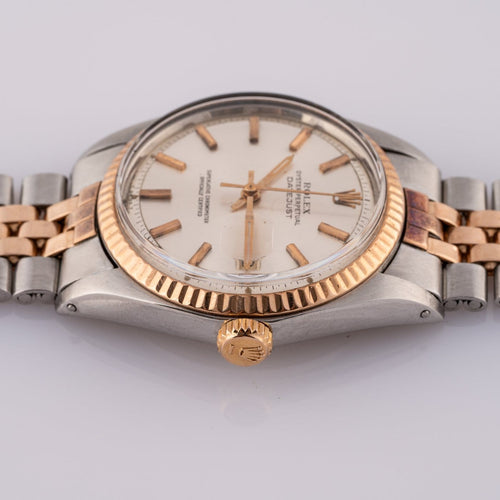 Montre Rolex Datejust 36 - Montre acier et or rose réf. 1601 58 Facettes TOT-11816