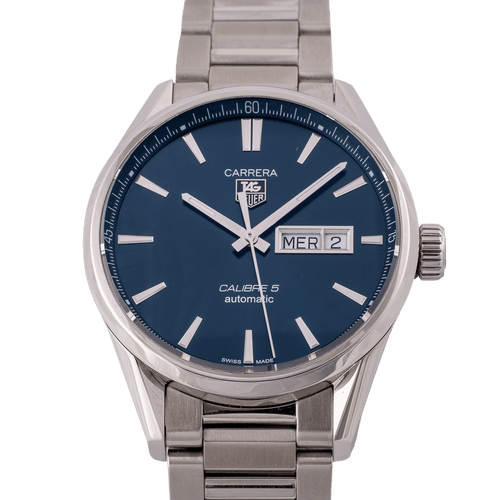 Montre TAG Heuer Carrera - Montre Calibre 5 WAR201E.BA0723 58 Facettes TOT-11814