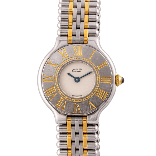 Montre Cartier Must 21 - Montre en acier 58 Facettes TOT-11832