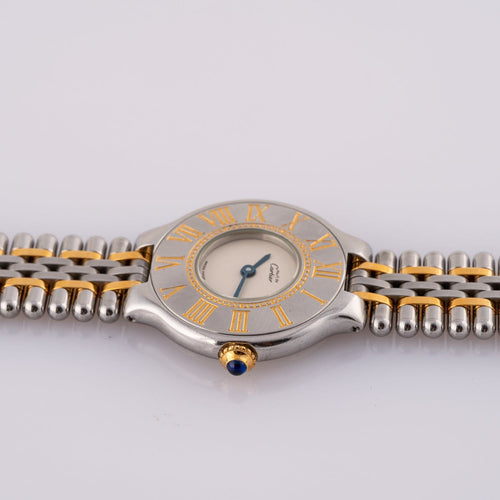 Montre Cartier Must 21 - Montre en acier 58 Facettes TOT-11832