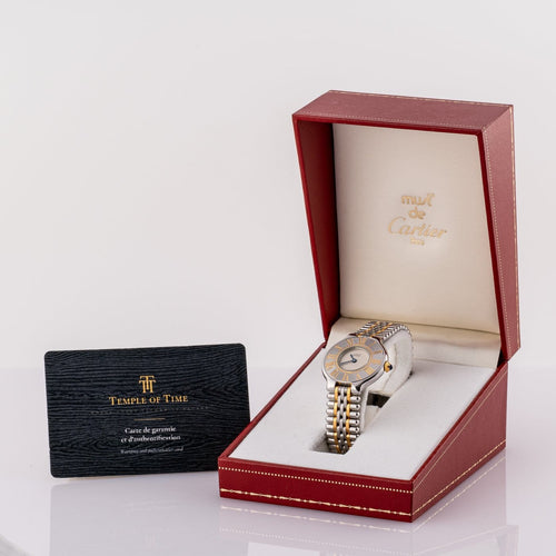 Montre Cartier Must 21 - Montre en acier 58 Facettes TOT-11832