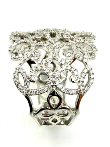 Bague 55 Messika Eden - Bague en or blanc 18K et diamants 58 Facettes MESSIKA BG