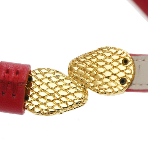 Bracelet Bvlgari Serpenti Forever - Bracelet double tour en cuir 58 Facettes qh7hbmpfor