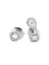 Boucles d'oreilles Messika My Twin - Boucles d'oreilles asymétriques en or blanc et diamants 58 Facettes 91011