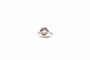 Bague 52.5 Bague ronde en platine ornée de diamants taille ancienne 58 Facettes 23325 - 24904