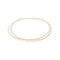 Collier Collier maille tressée en or jaune, rose et blanc 58 Facettes 5729958CN