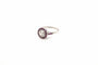 Bague 57 Bague Art déco - diamants et rubis en platine, 1930 58 Facettes 24714