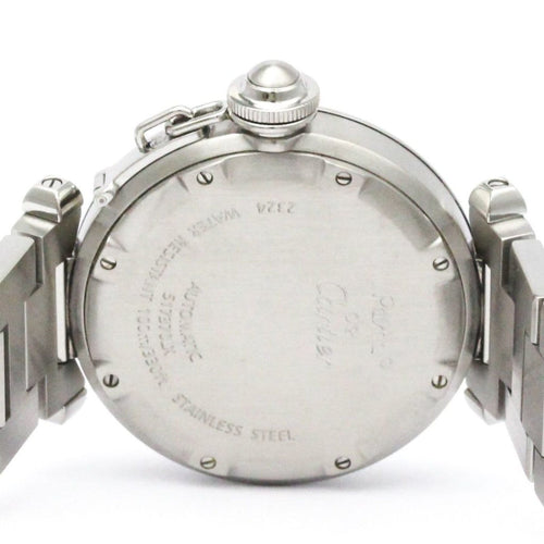 Montre Cartier Pasha C - Montre automatique en acier 58 Facettes rg868zm9ks