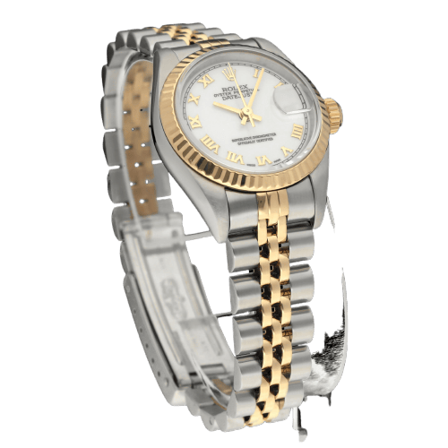 Montre Rolex - Montre Lady-Datejust 69173 or et acier 58 Facettes ROL/LDJ/755