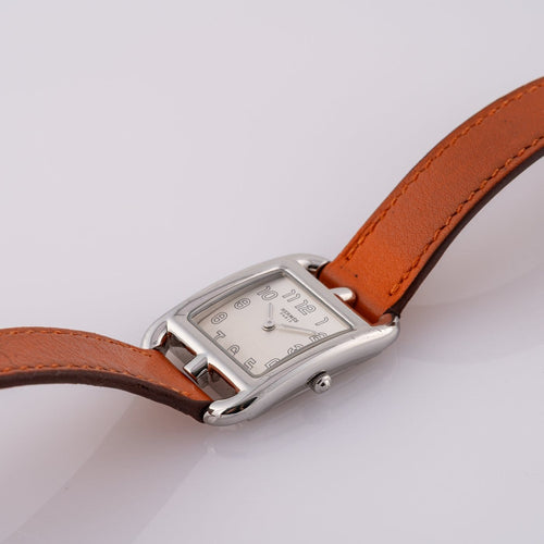 Montre Hermès - Montre Cape Cod CC1.210 en acier 58 Facettes TOT-11834