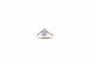 Bague 53 Bague saphir de Ceylan et diamants en platine 58 Facettes 24456 / 24745
