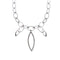 Collier Collier en or blanc 18 ct à diamants taille brillant 58 Facettes 8119