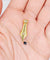 Pendentif Pendentif plume vintage en or 18k, diamant et saphir 58 Facettes A07694