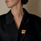 Broche Van Cleef & Arpels - Broche fleur en or jaune années 1960 58 Facettes B260483