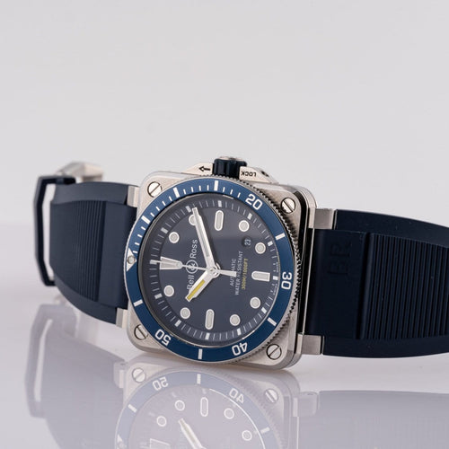 Montre Bell & Ross - Montre BR 03-92 Diver Blue 58 Facettes TOT-02306