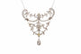 Pendentif Pendentif Belle Époque en platine, diamants et perles fines 58 Facettes 24890